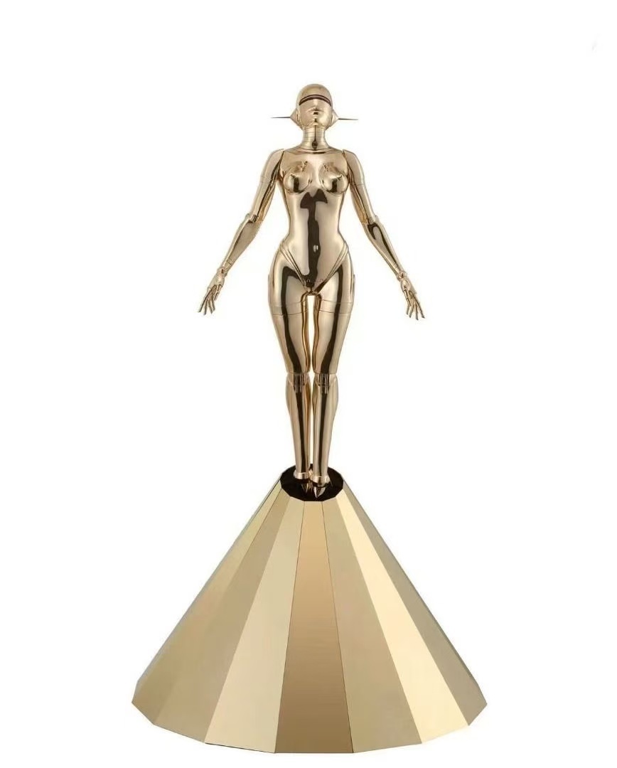 NANZUKA HAJIME SORAYAMA Sexy Robot Floating Bronze 空山基