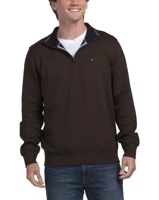 【預購】TOMMY HILFIGER H081851 男裝拉鏈外套 (啡色)