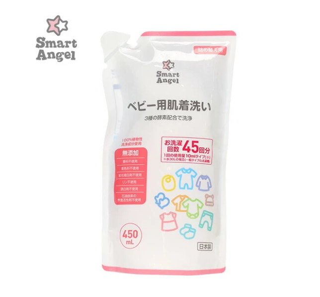 【Smart Angel】 Baby Underwear Laundry Detergent Refill (450 ml)