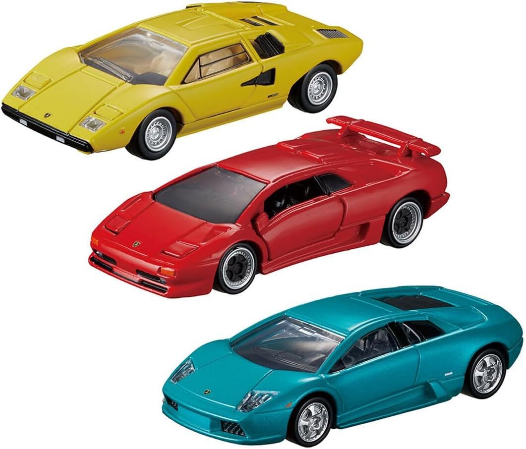 《 TAKARA TOMY 》 TOMICA Premium車組-藍寶堅尼3入組