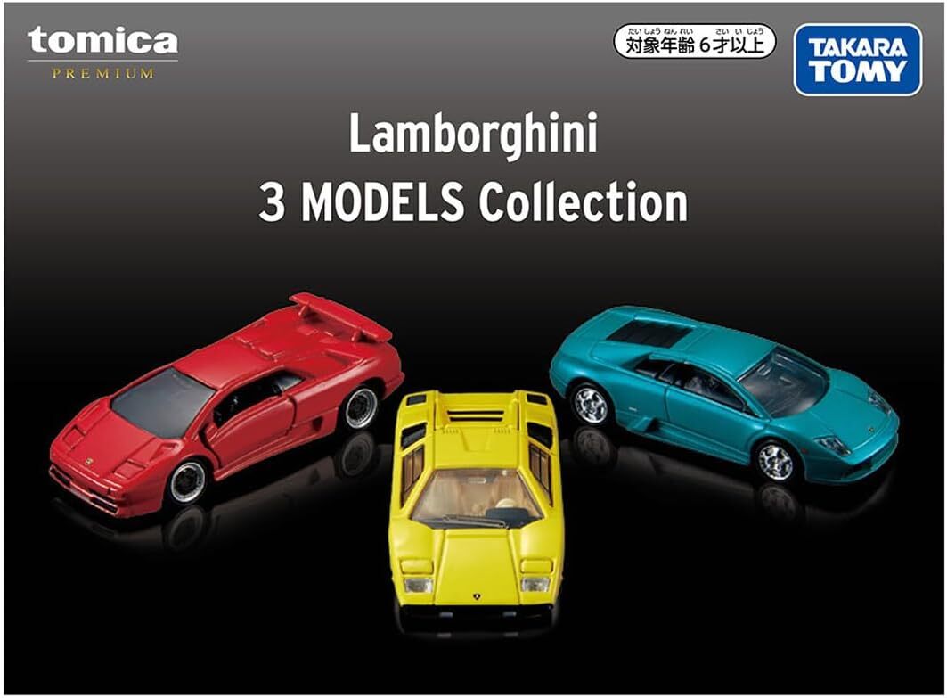 《 TAKARA TOMY 》 TOMICA Premium車組-藍寶堅尼3入組