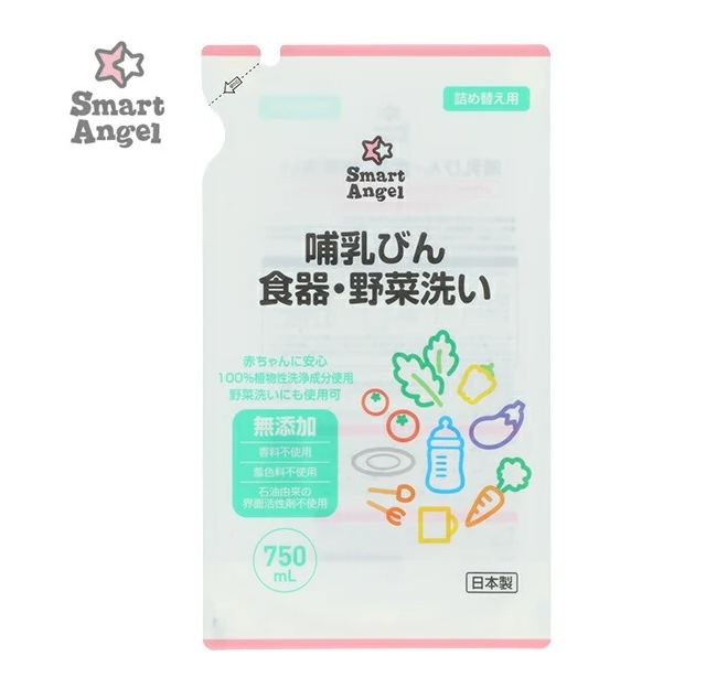 【Smart Angel】Baby Bottle Cleaning Liquid Refill (750ml)