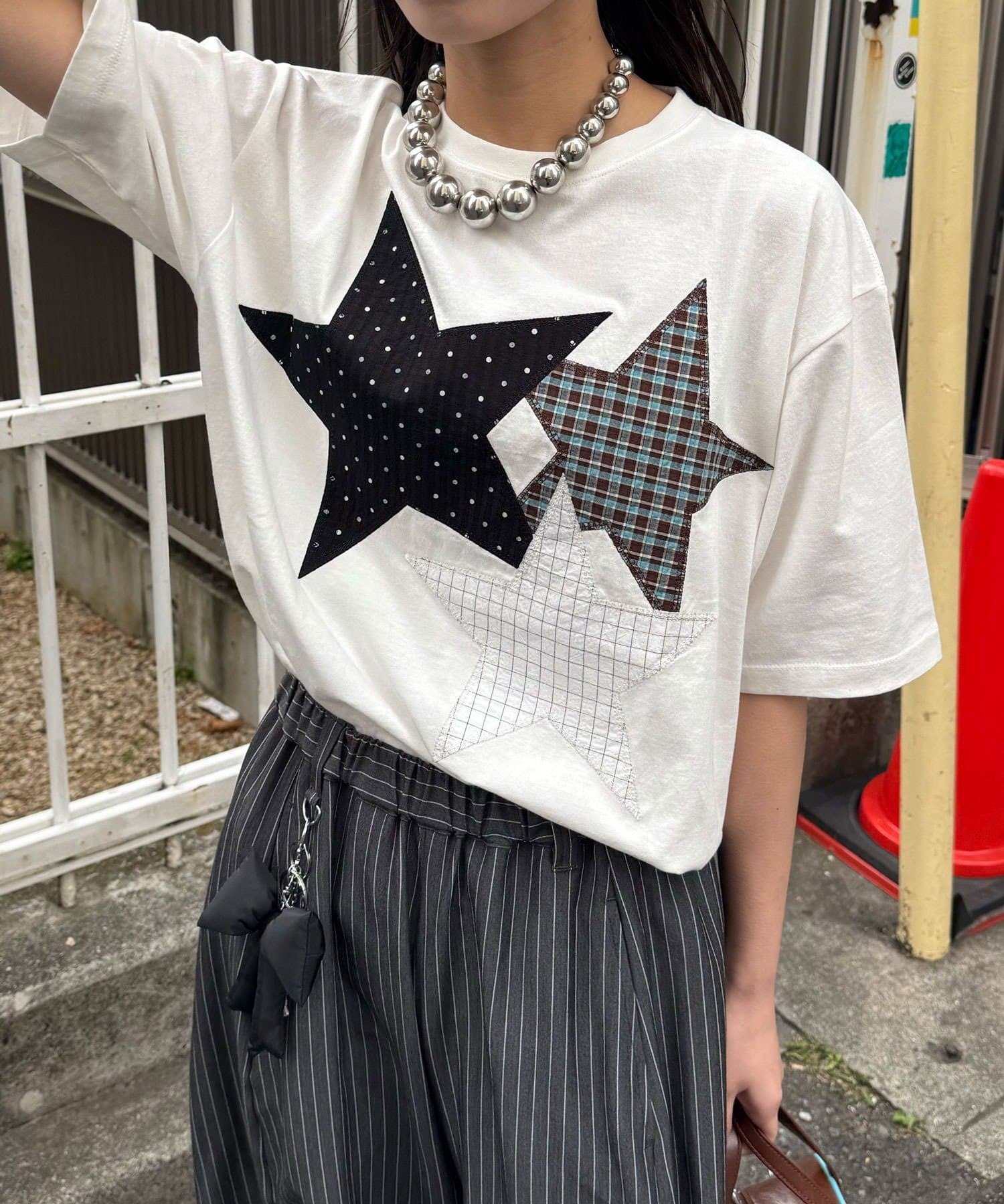 日本預訂 CN 星形拼接 TOP CIAOPANIC