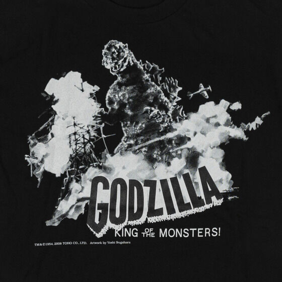 254929 Pbandai 預訂 2026/9月 菅原芳人計画　ゴジラ　Tシャツ