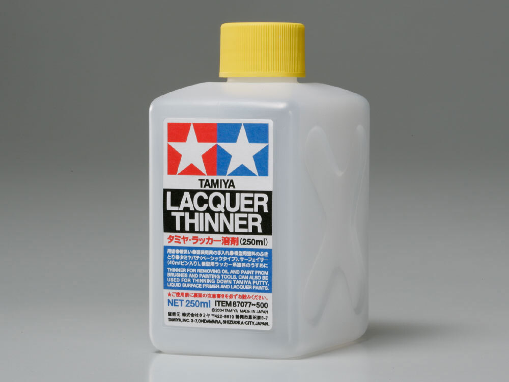 Tamiya 87077 硝基漆溶劑 （250ml）