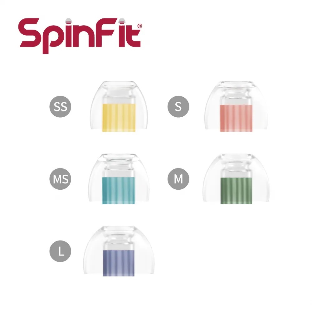 SpinFit W1 醫療等級矽膠耳塞