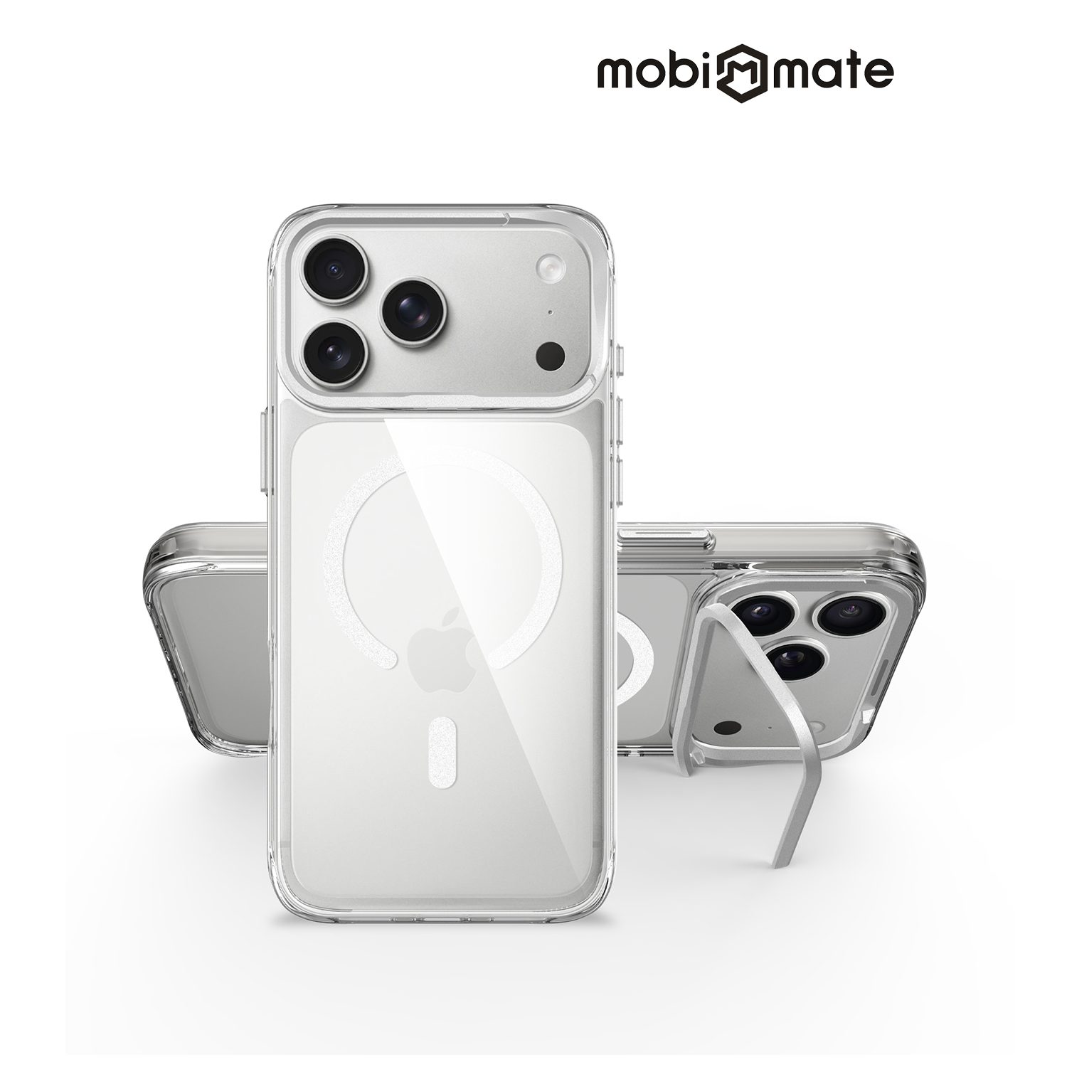 MobiMate PURE Zenith  iPhone 18 / 17 Pro / Pro Max系列磁吸防摔保護殼