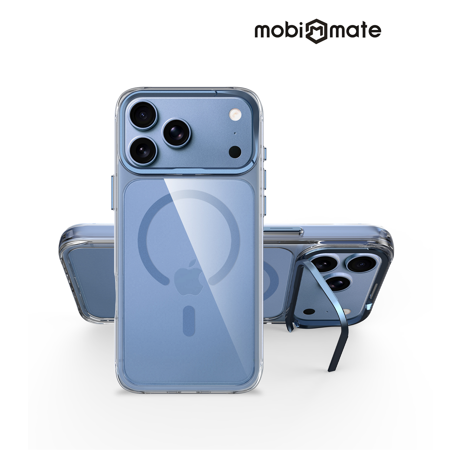 MobiMate PURE Zenith  iPhone 18 / 17 Pro / Pro Max系列磁吸防摔保護殼