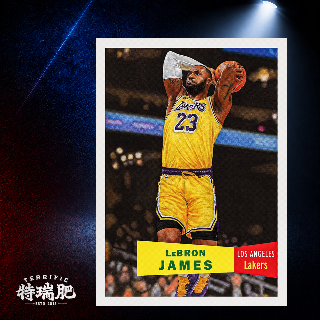 NBA球員卡 LeBron James - 2025-26 NBA Living Set® - Card 1 洛杉磯湖人