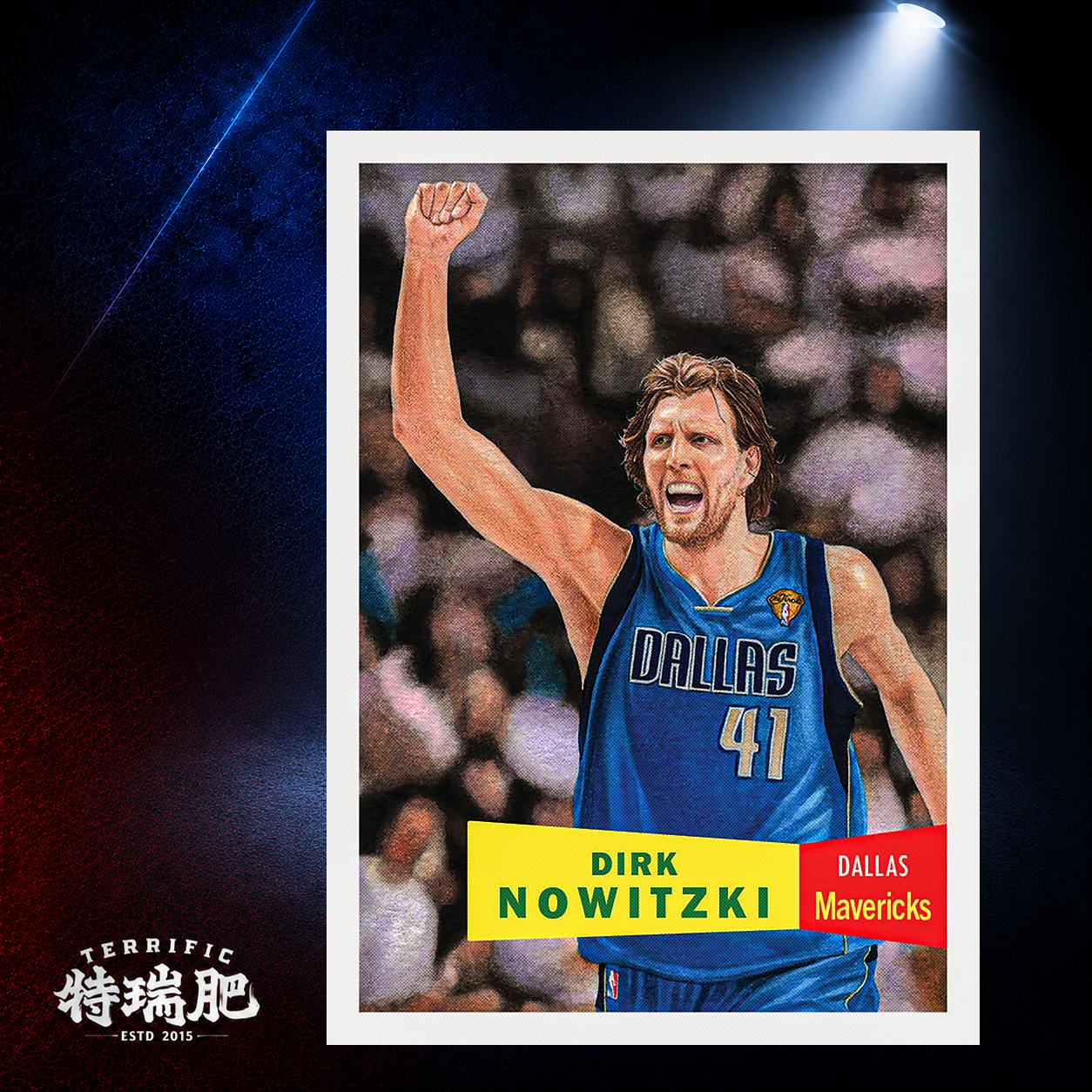 NBA球員卡 Dirk Nowitzki - 2025-26 NBA Living Set® - Card 5 達拉斯小牛