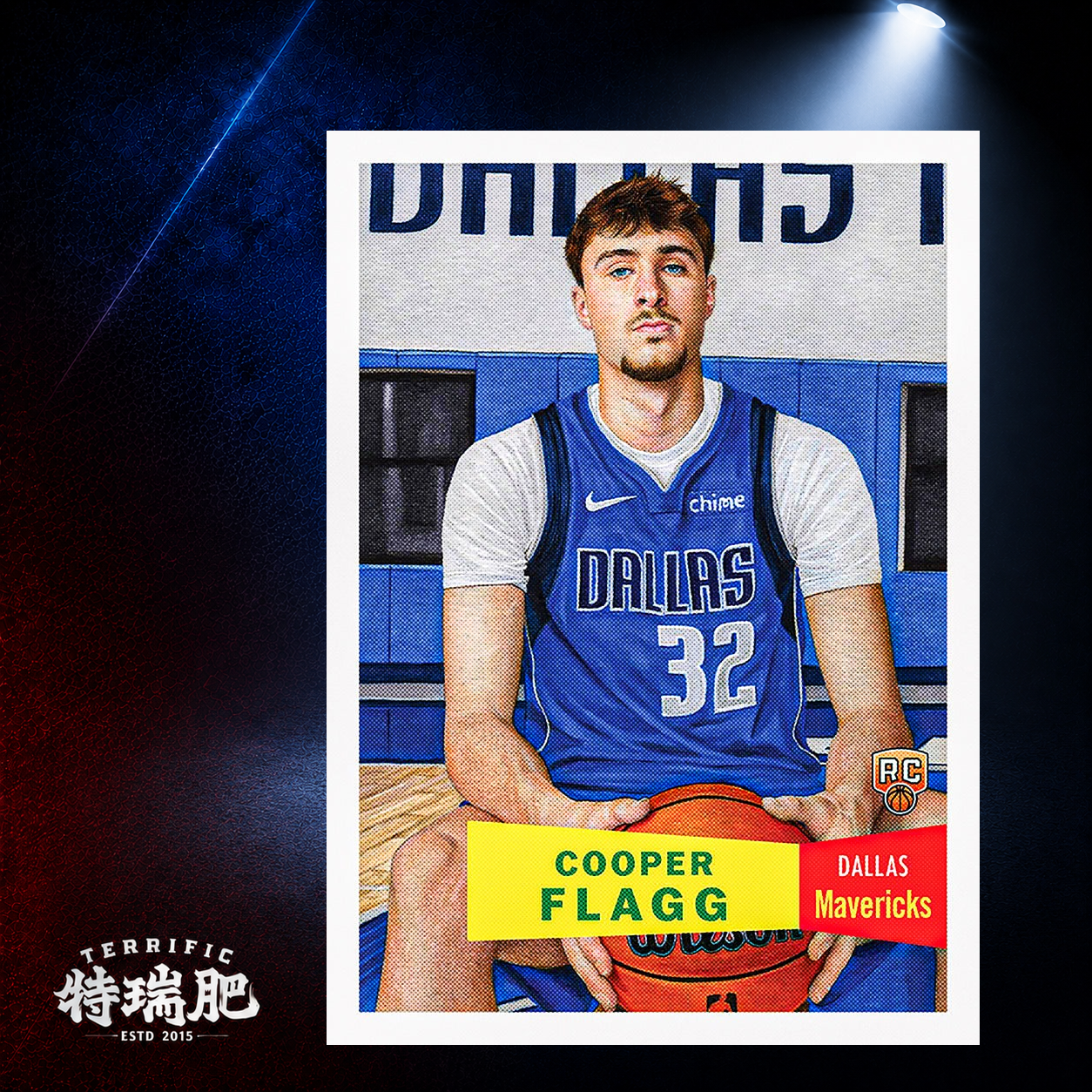 NBA球員卡 Cooper Flagg - 2025-26 NBA Living Set® - Card 11 達拉斯小牛 新人王