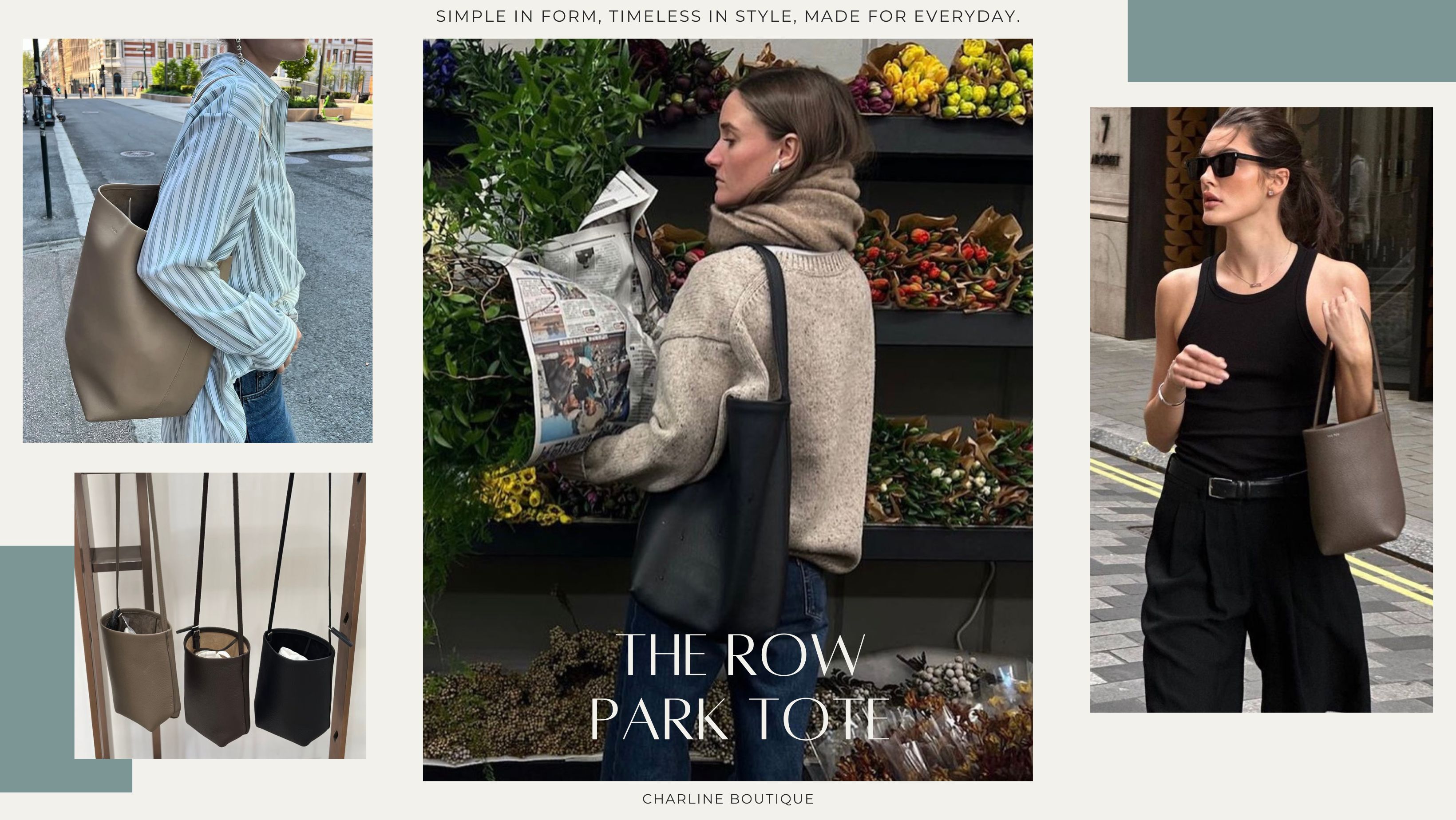 The Row Park Tote 尺寸挑選與容量比較指南首圖