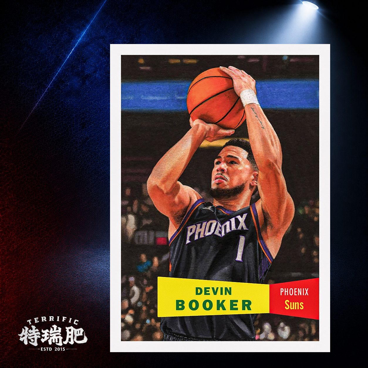 NBA球員卡 Devin Booker - 2025-26 NBA Living Set® - Card 21 鳳凰城太陽