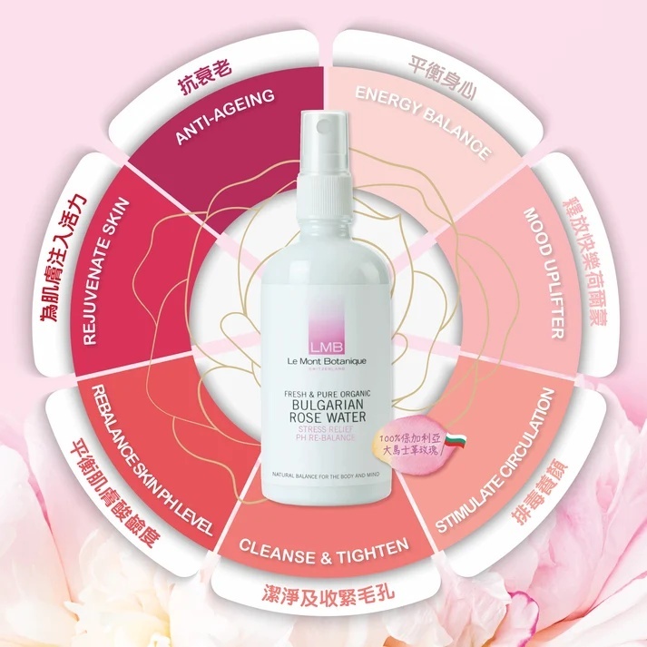 (ZA1) 保加利亞純玫瑰水(100ML) - LMB #2108LM
