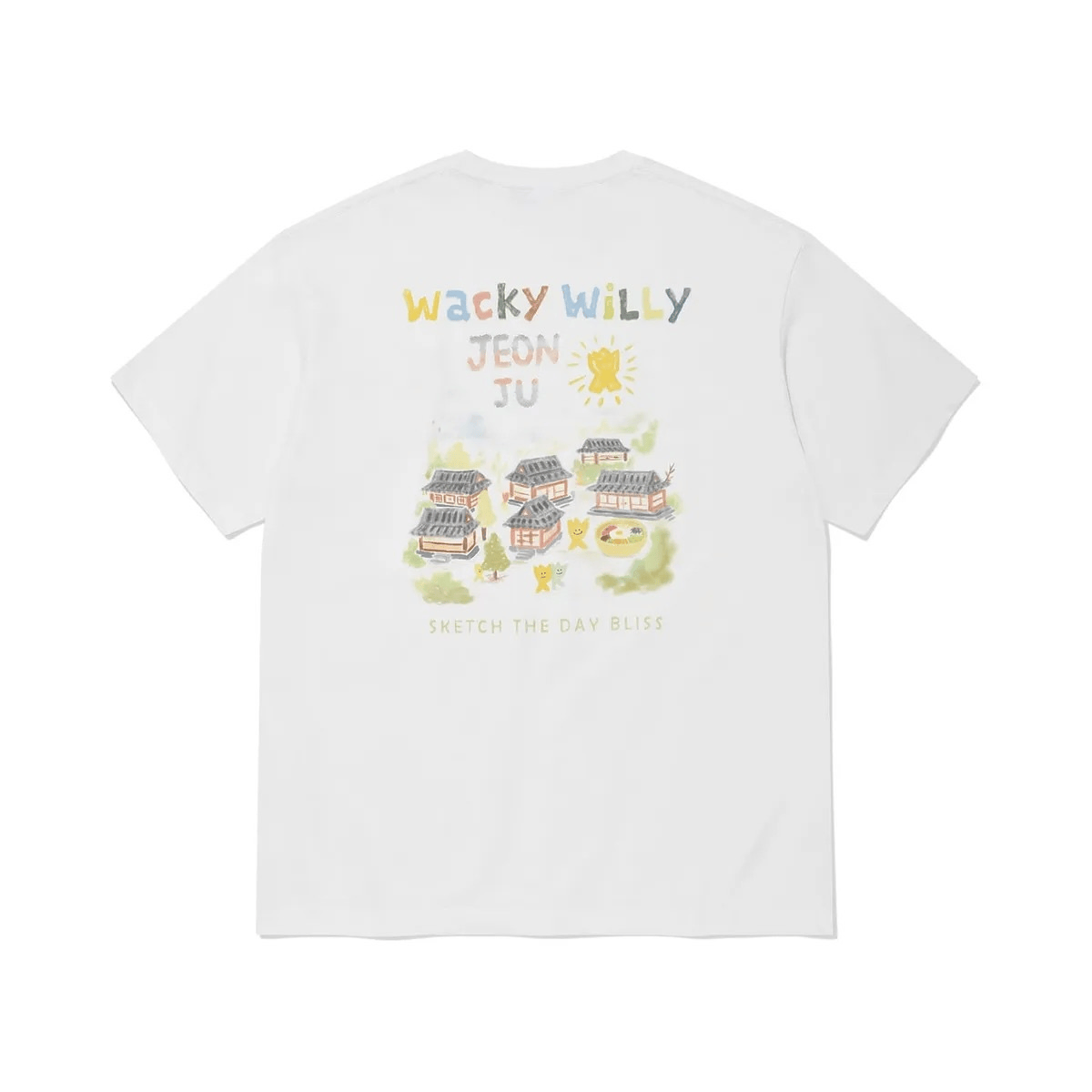 Wacky WiLLy｜kiky Travel Series Jeonju T-Shirt [2 colors] WW350