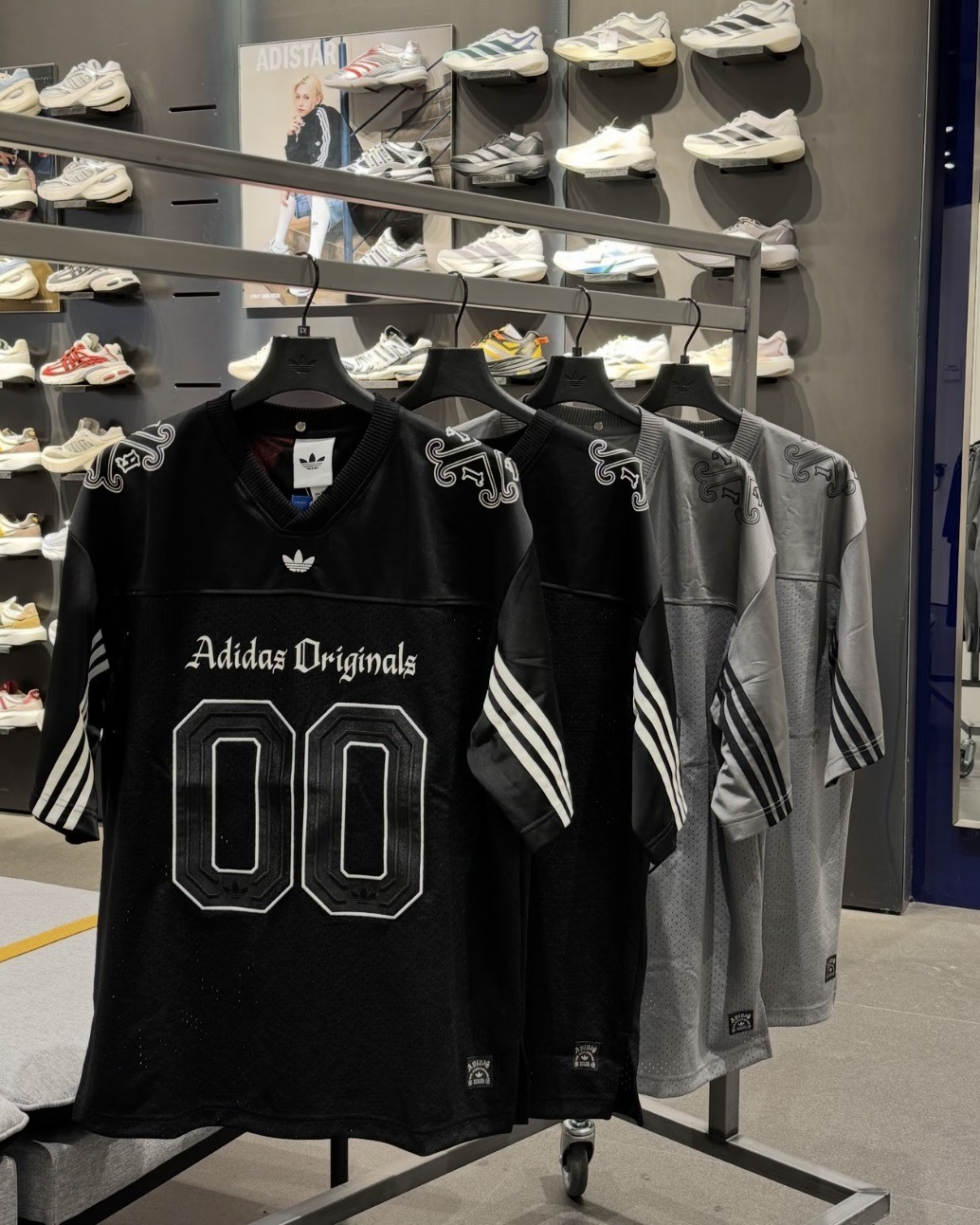 Adidas Og Jersey 復古 寬鬆 網狀 足球 短袖 兩色