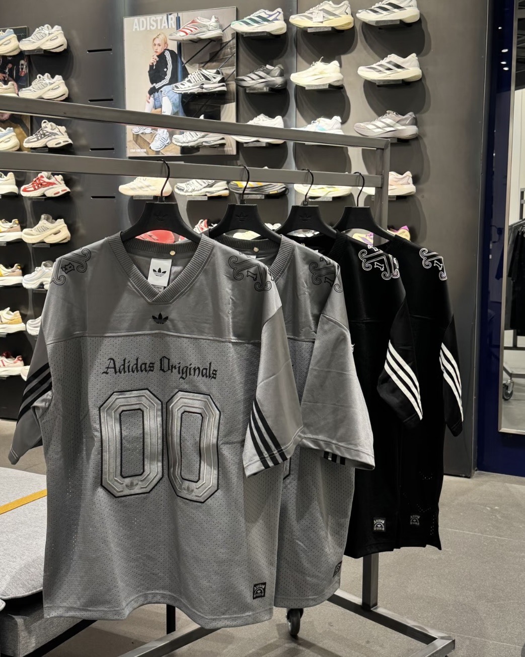 Adidas Og Jersey 復古 寬鬆 網狀 足球 短袖 兩色