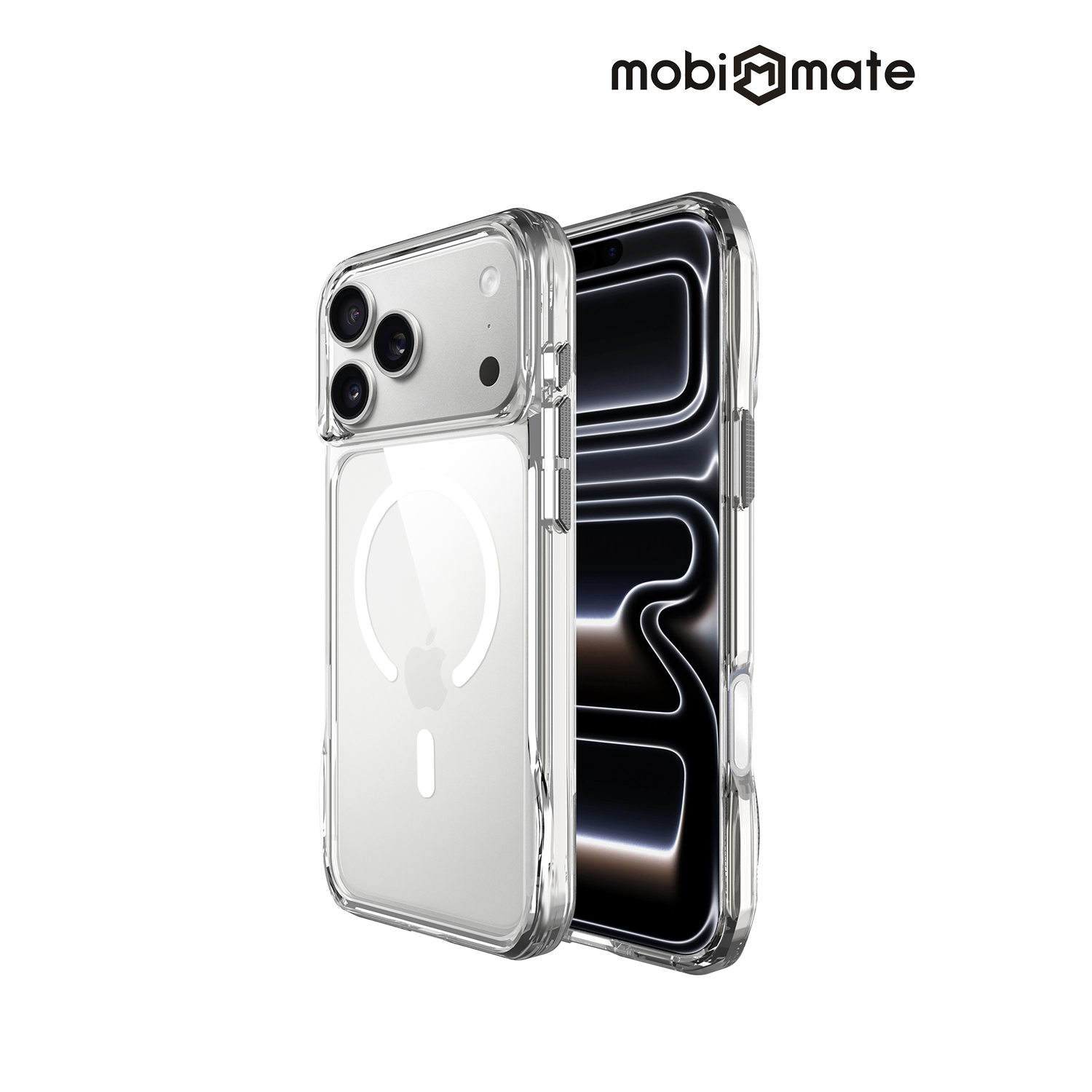 MobiMate PURE EDGE iPhone 18 / 17 Pro / Pro Max系列磁吸防摔保護殼