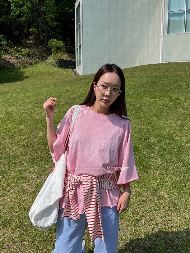 ✱現貨快速出貨✲ 5.6月新款 薄棉質長版上衣 MANIFEST正韓🇰🇷