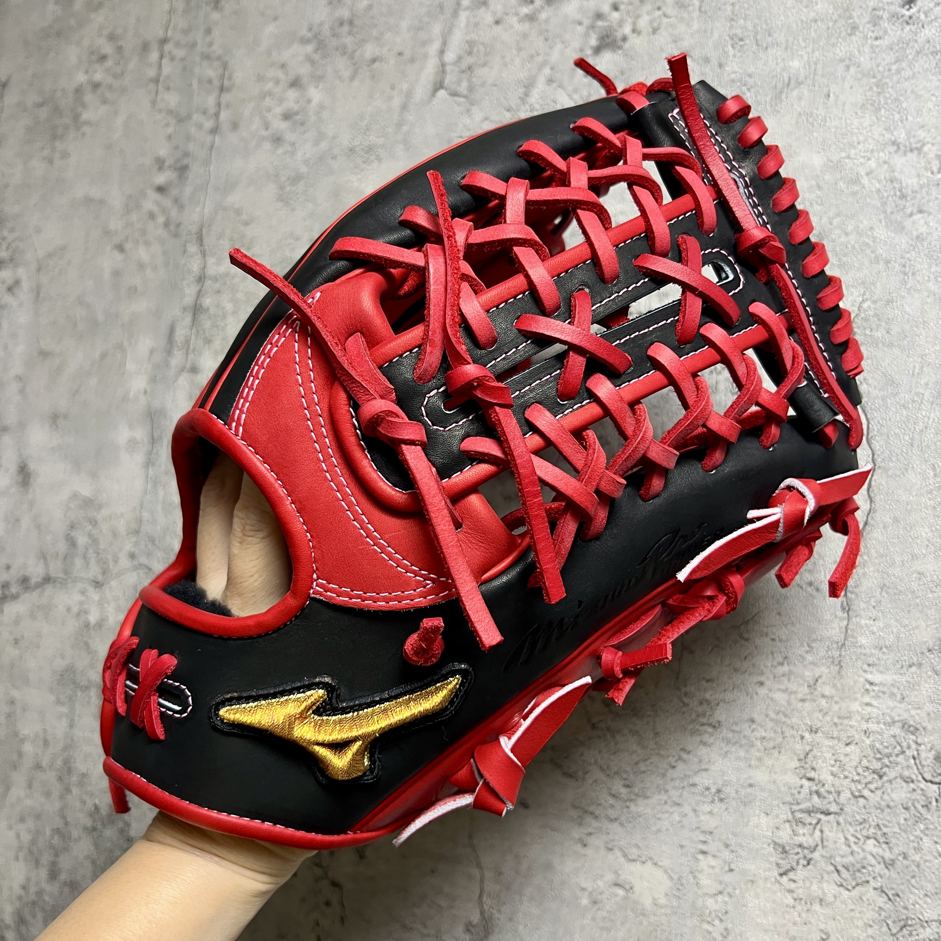 【照片分享】MIZUNO mizuno pro 硬式外野 1AJGH74050 -10mm AXIモデル外野⼿型①