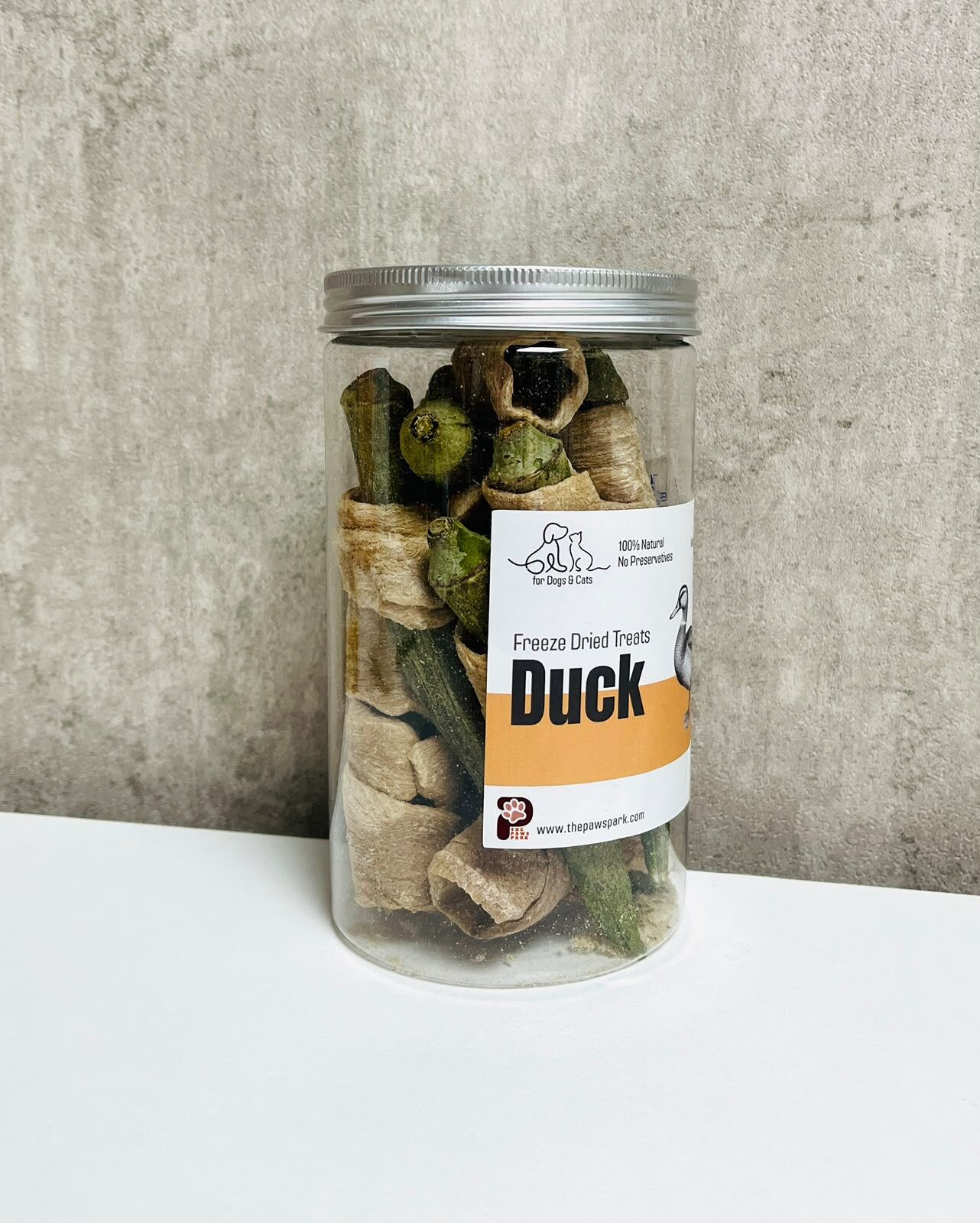 Paws Park 泰國鴨肉秋葵凍乾 60g (貓狗食用）