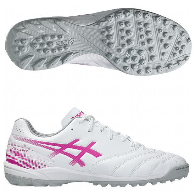 ASICS DS LIGHT CLUB WIDE TF  底足球鞋 (1103A123-101) WHITE / DIGTAL SAKURA