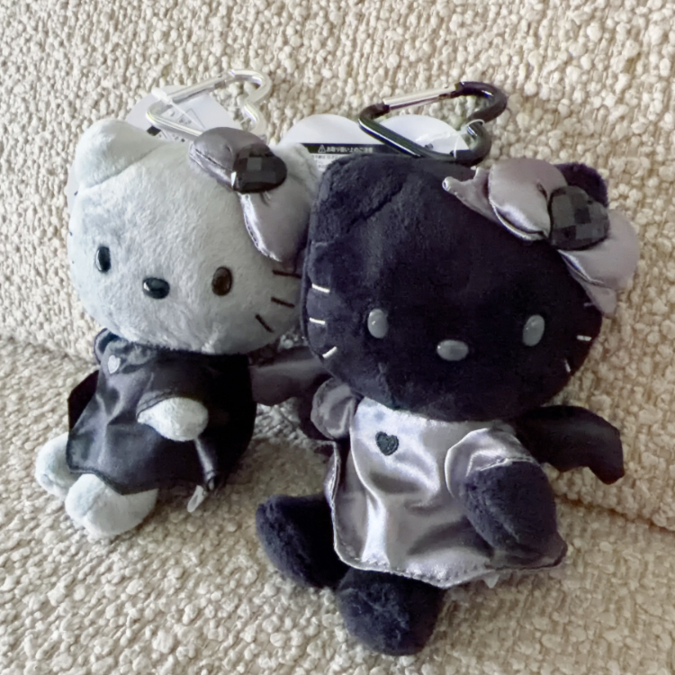 日本 SANRIO Hello Kitty Black Angel系列 小天使掛飾 黑