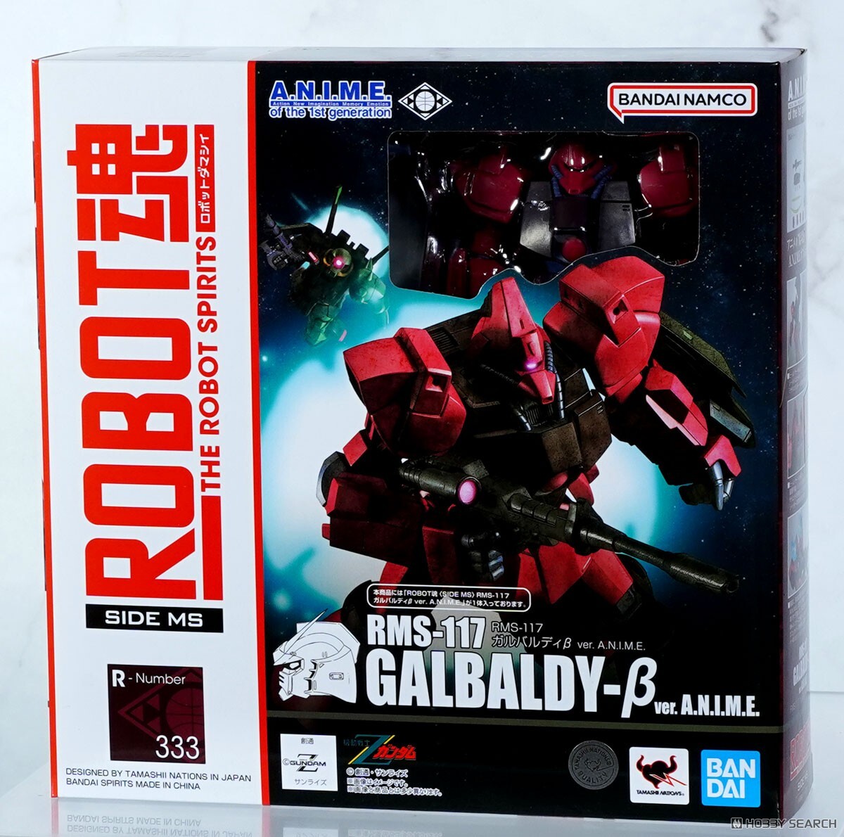 萬代 ROBOT魂 R333 RMS-117 卡爾巴迪β（Galbaldy-β）(ver. A.N.I.M.E.) 可動完成品