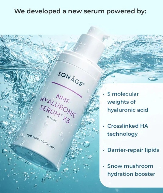 Sonäge  保濕因子玻尿酸精華 X5 (NMF Hyaluronic Serum X5)