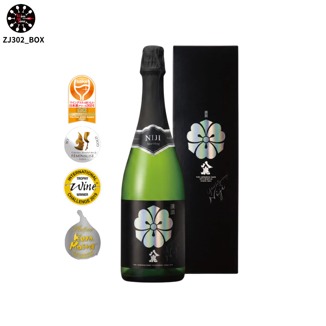 八鹿酒造 氣泡清酒 Sparkling Niji 720ml (禮盒裝)