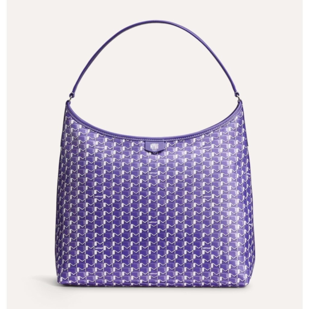 英國代購 Moynat Purple Hobo Purple