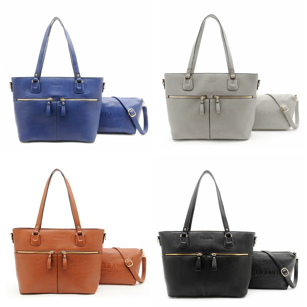 JAP-GGG0818-004 雙拉鍊手提包與肩背 301531(A4 Blue/B4 Grey/C4 Bronze/D4 Black)