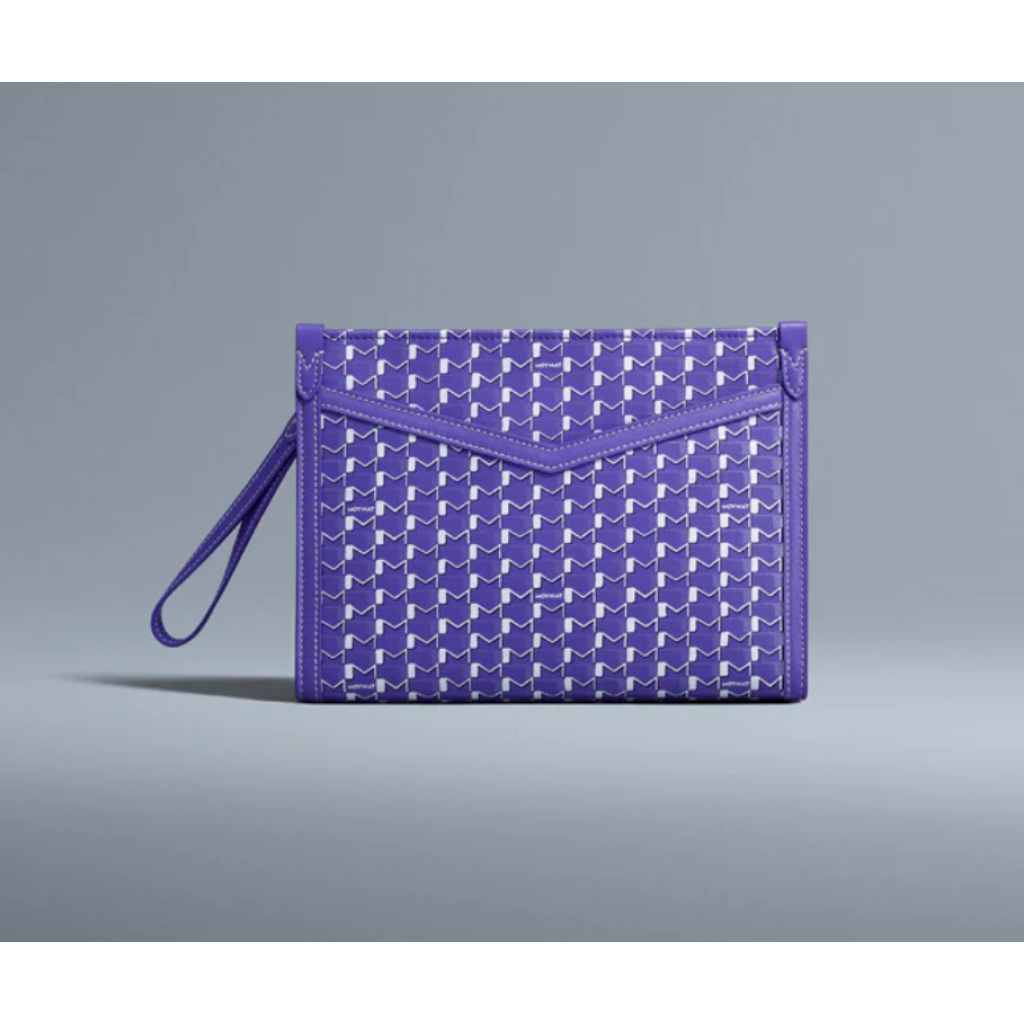 英國代購 Moynat Purple Nomad Pouch