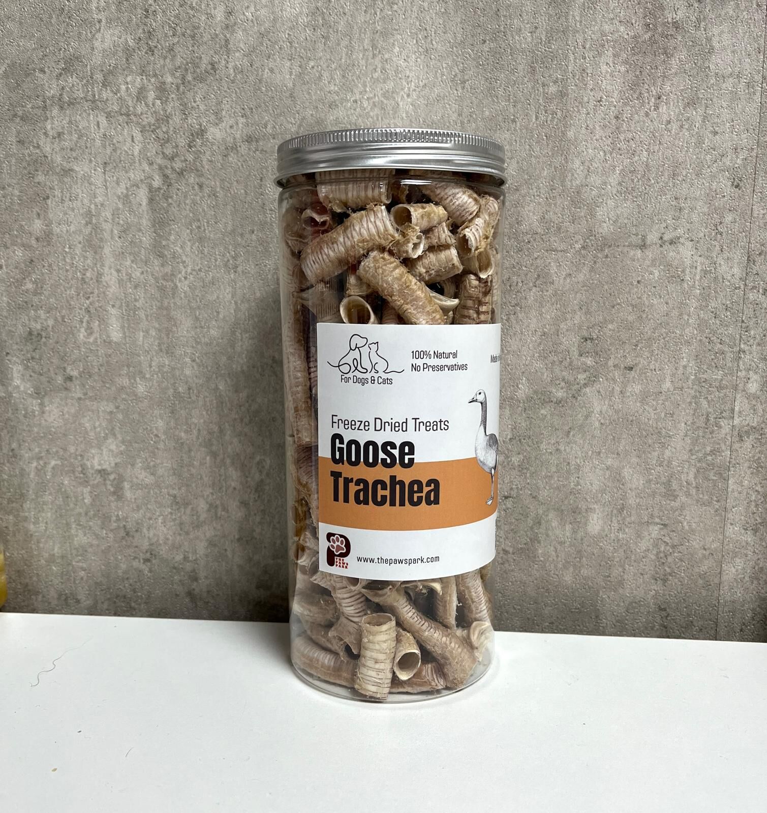 Paws Park 泰國鵝喉管凍乾 100g (貓狗食用）