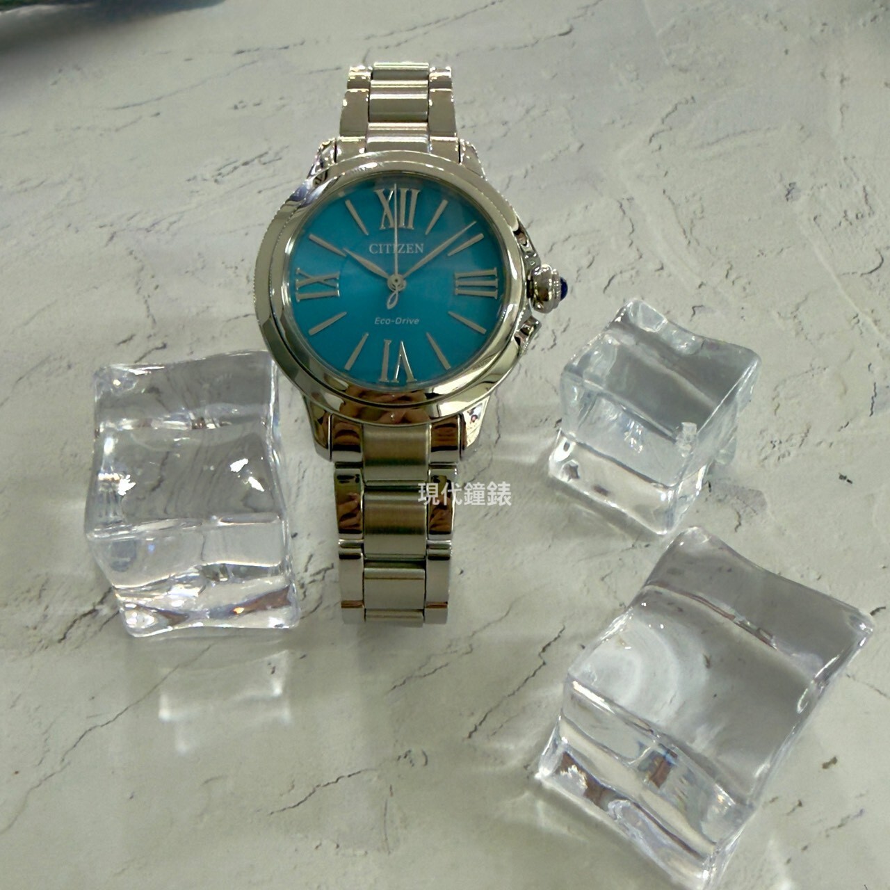 【CITIZEN 星辰】限量 L系列 光動能大三針女錶 EM1161-55L 30.3mm 現代鐘錶