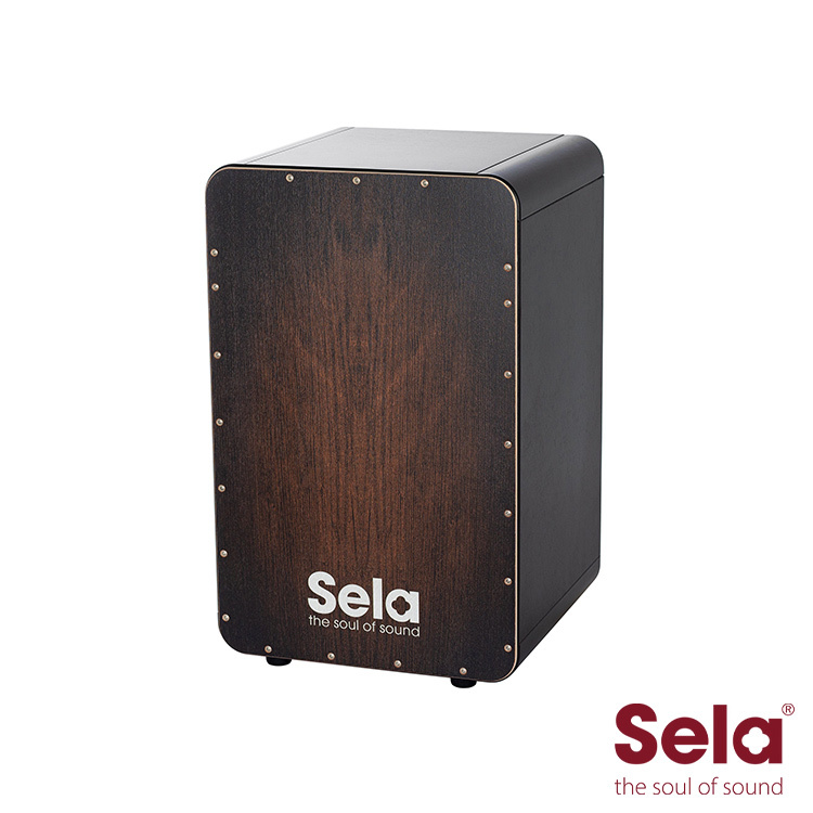 Sela SE-048 CaSela Black Brown Dragon 木箱鼓