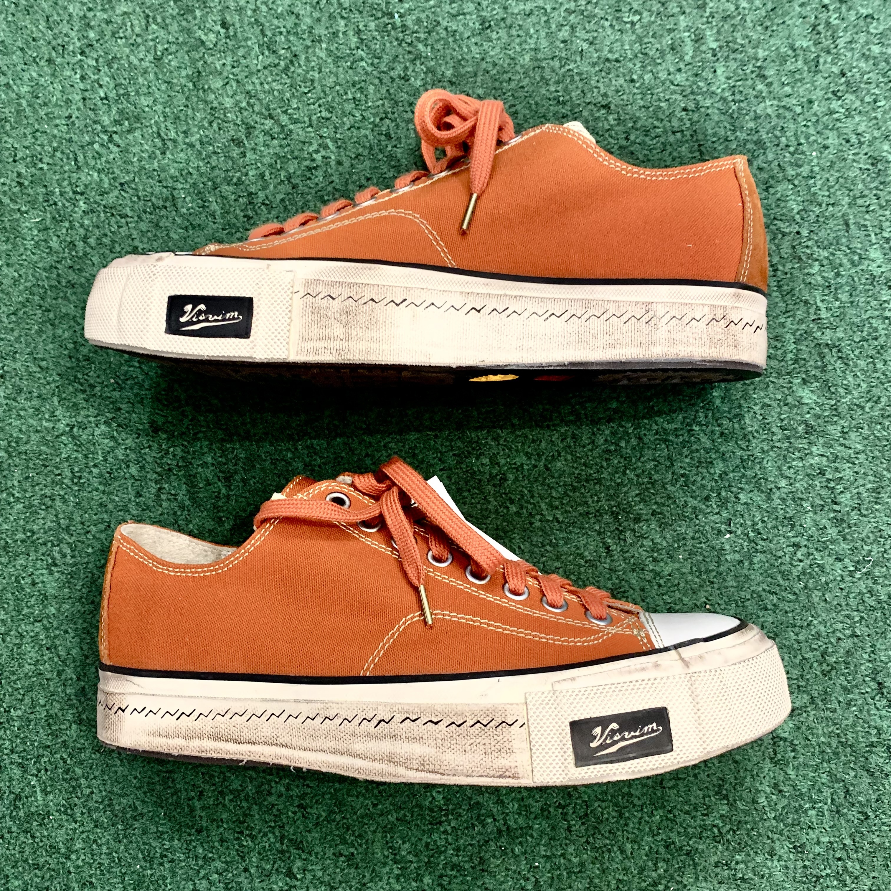 VISVIM 2026 SKAGWAY LO G.PATTEN - ORANGE SIZE 9
