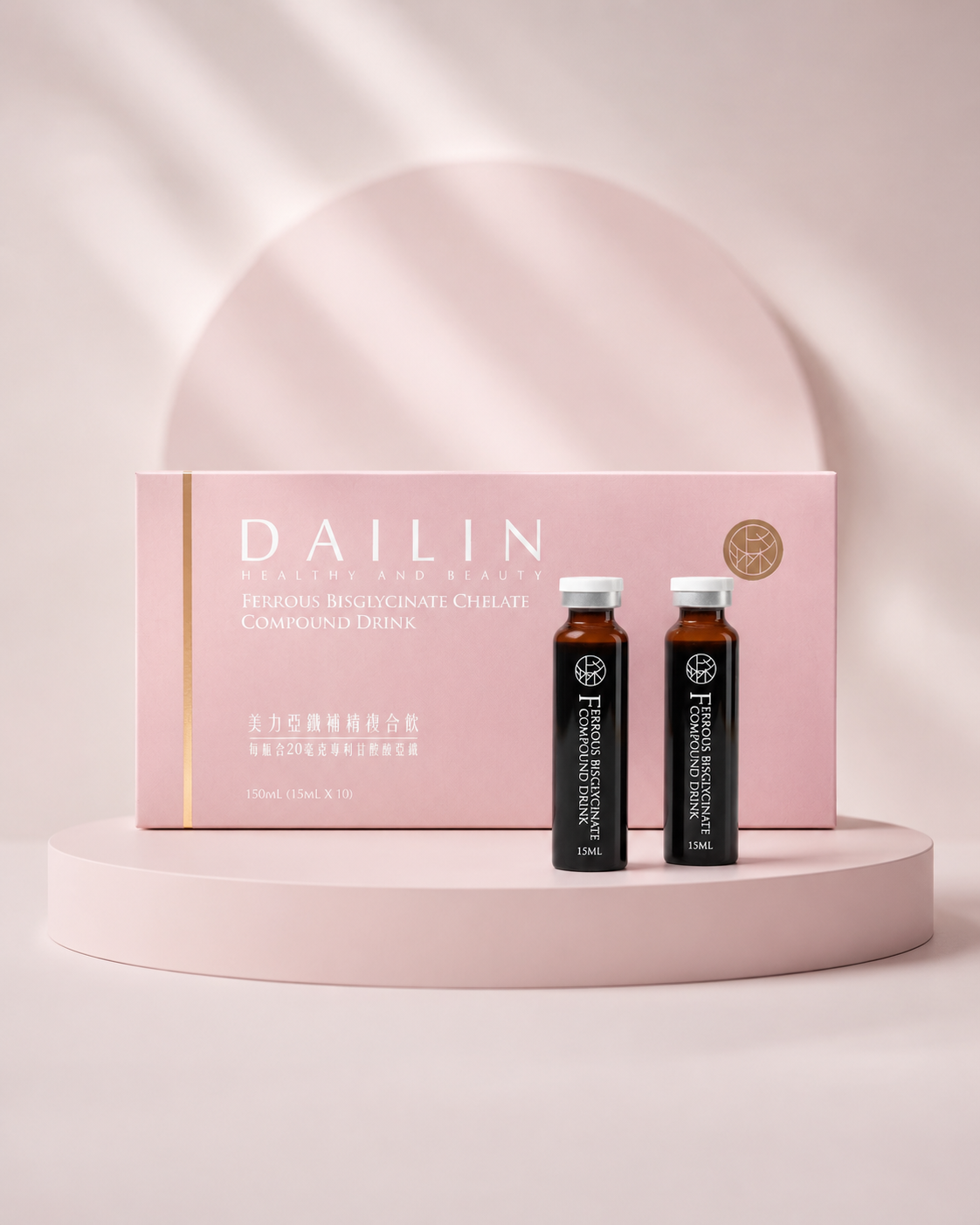 美力亞鐵補精複合飲 15mlx10瓶
