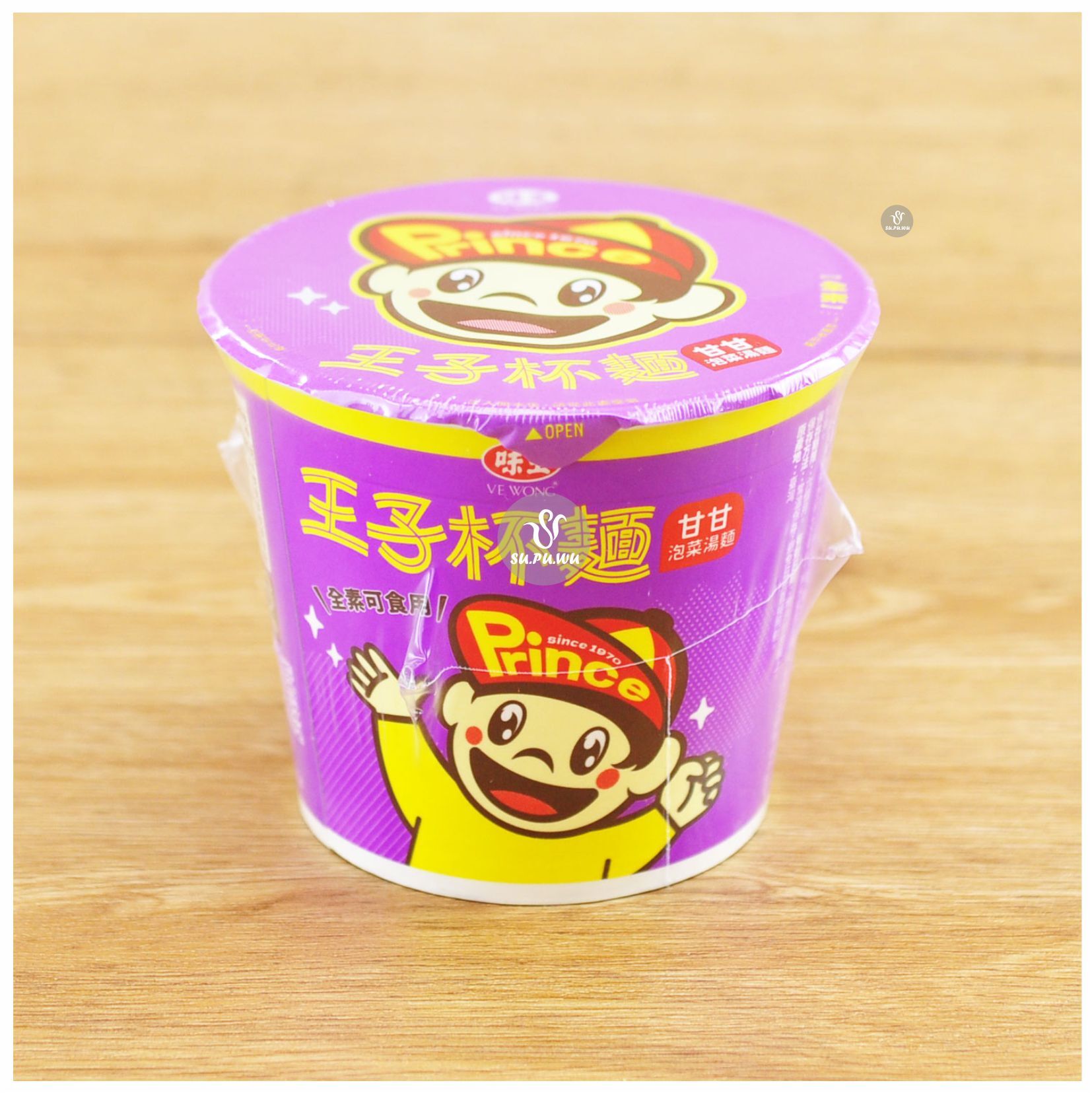 〔味王〕王子杯麵 甘甘泡菜湯麵