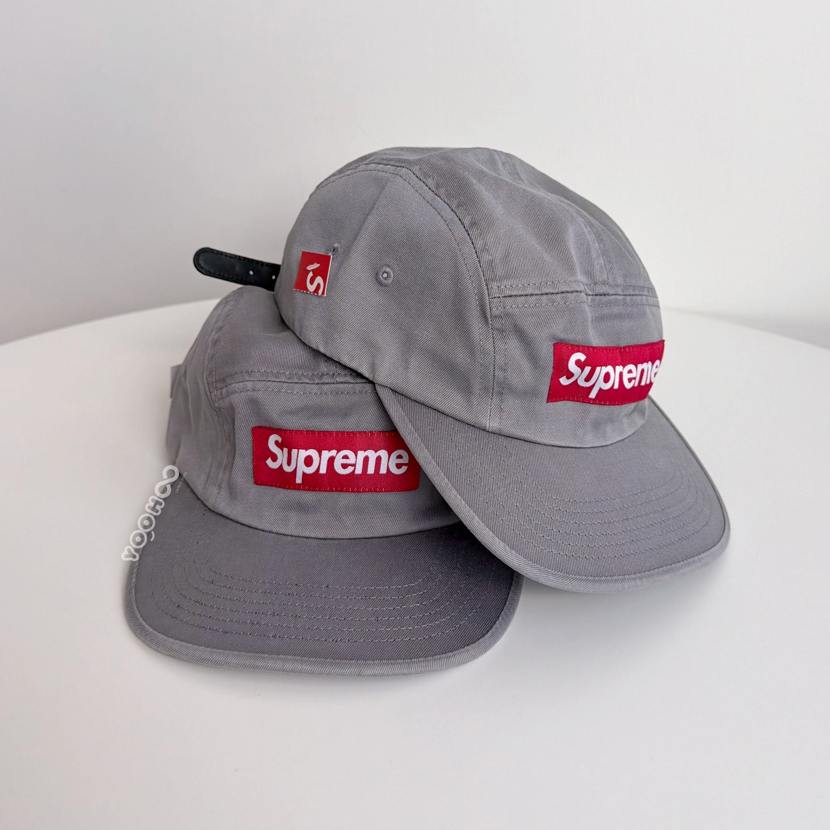 現貨┃Supreme 26ss Washed Chino Twill Camp Cap  五分割帽 皮革調節帶