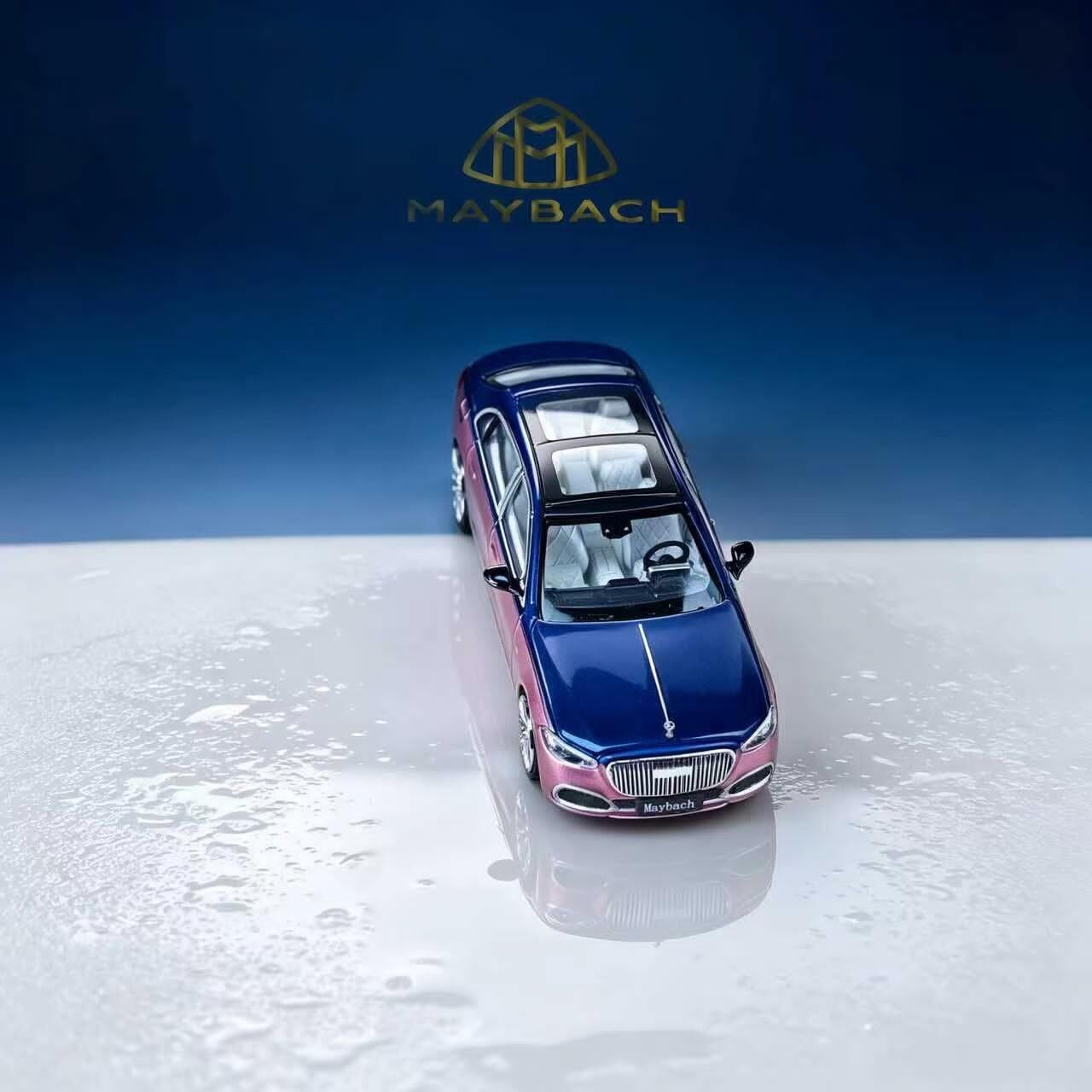 預訂:1/64 Rhino Model Mercedes-Maybach S680 Blue/ Purple (RMMMS680BLP )