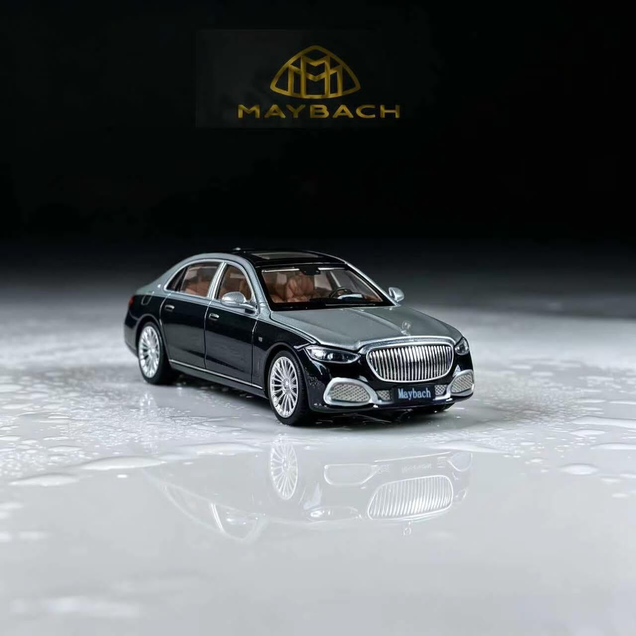 預訂:1/64 Rhino Model Mercedes-Maybach S680 Silver/ Black (RMMMS680SBK )
