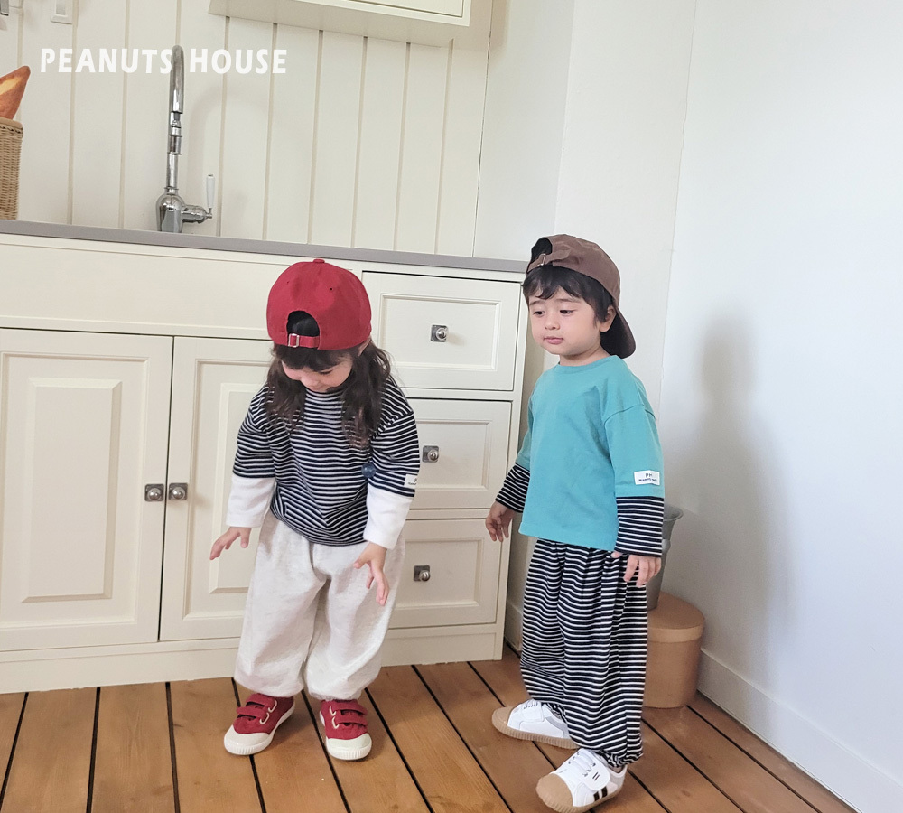 正韓秋PEANUTS 兩色日常百搭運動褲
