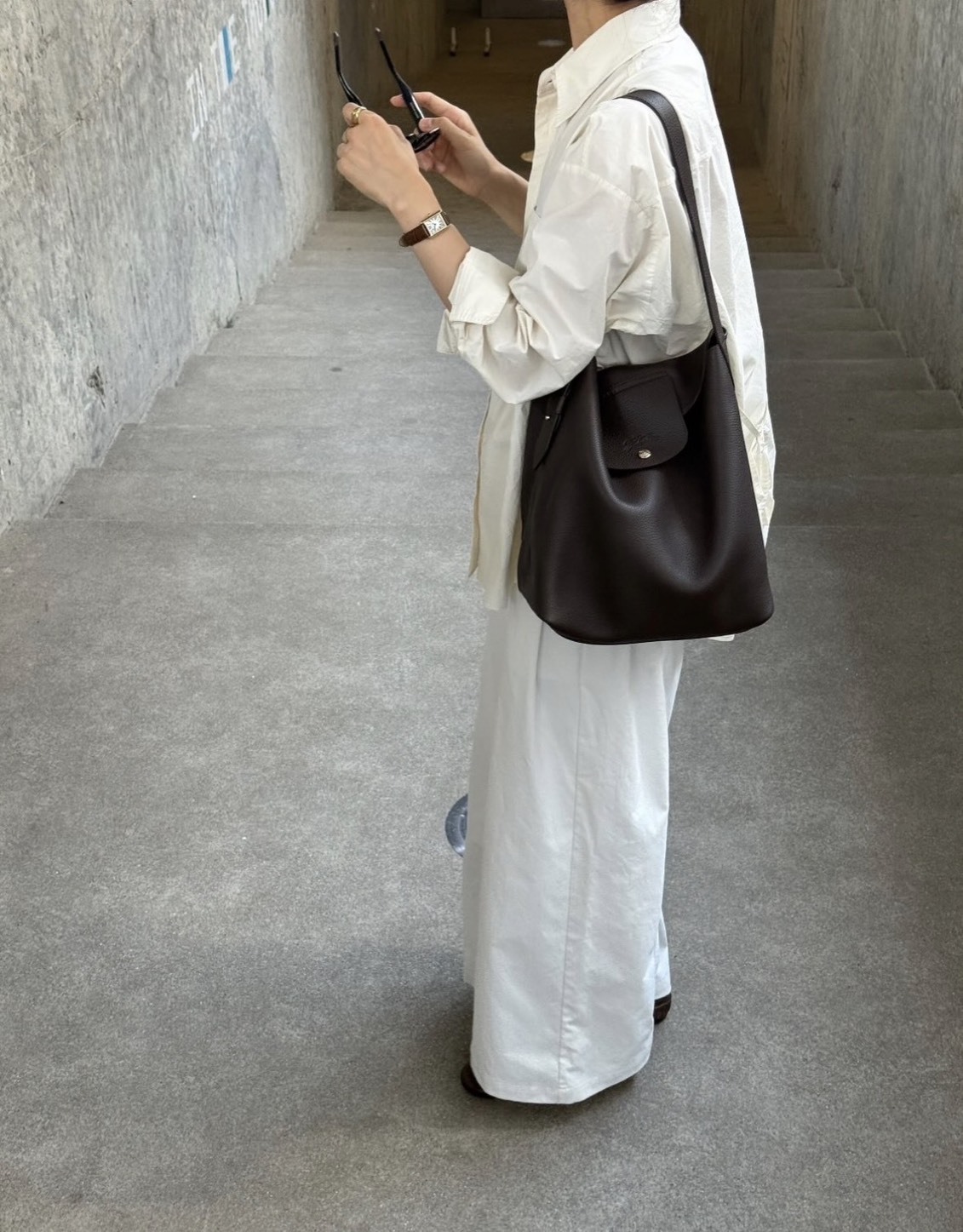 Longchamp Le Cadence Bucket bag 牛皮水桶包 大款/小款 軟皮