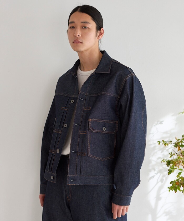 FREAK'S STORE【日本製】 JAPAN DENIM TRACKER JACKET 牛仔外套