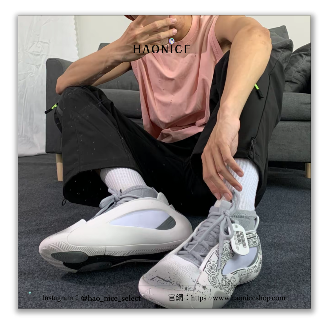 【HAO NICE】國外限定款🎨Adidas Harden Vol. 8 蒸汽機械師 工業齒輪 龐克風 做舊黑白 板鞋 休閒鞋