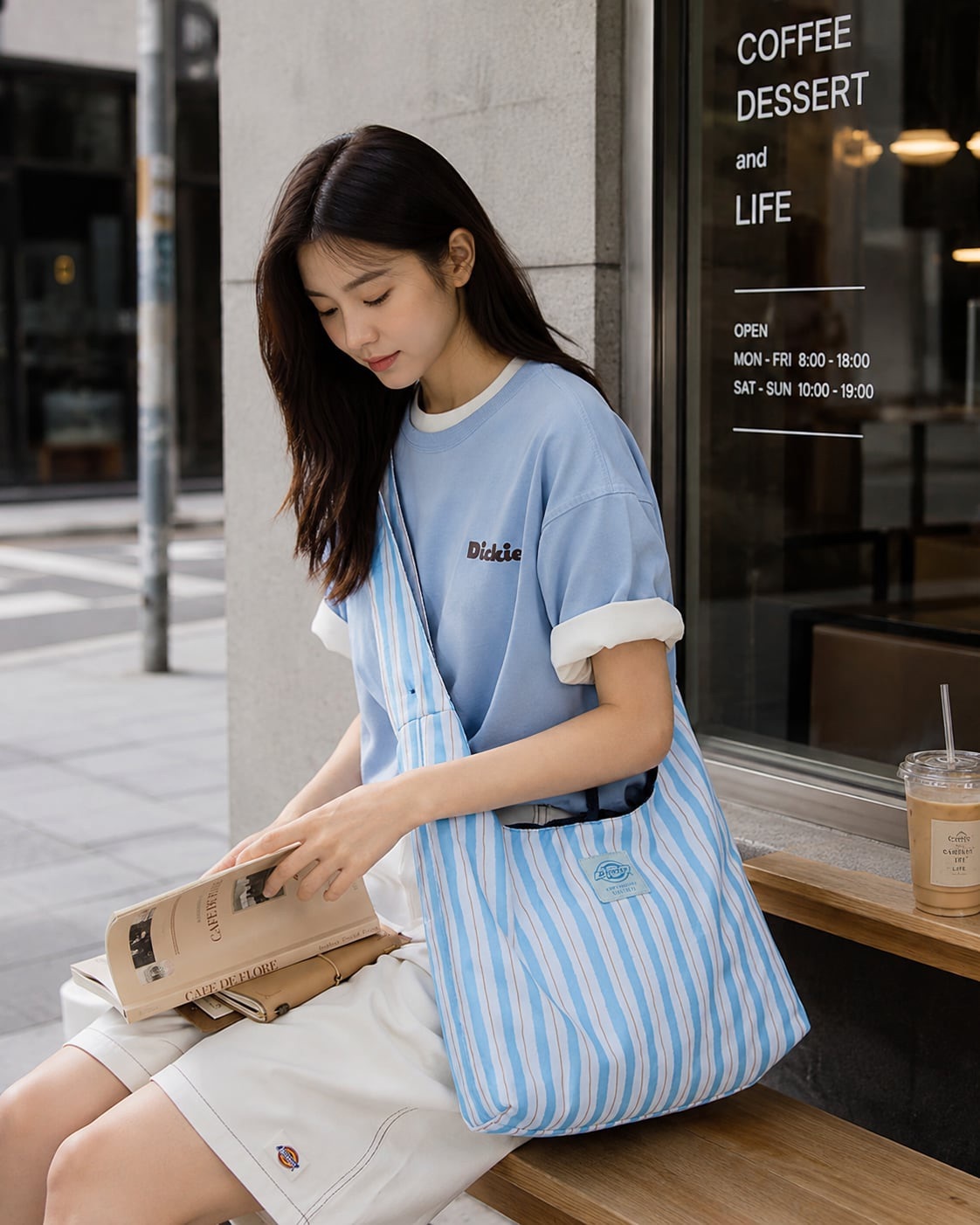 #預購 Dickies 正反兩用設計 通勤百搭 單肩包 DK-C163 兩色