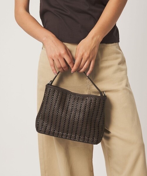 green label relaxing / Mesh Single-Handle Bag