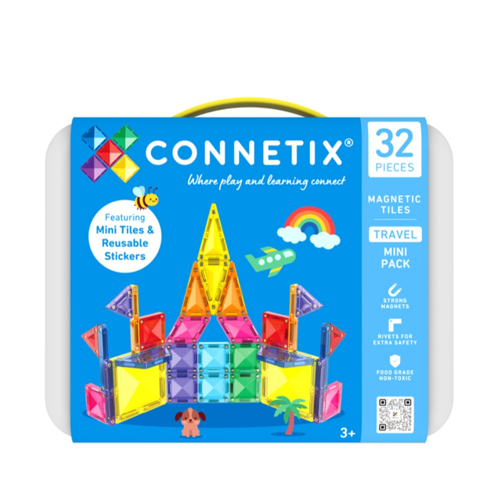 【樂森藥局】澳洲 Connetix 彩虹旅行迷你組 32pc