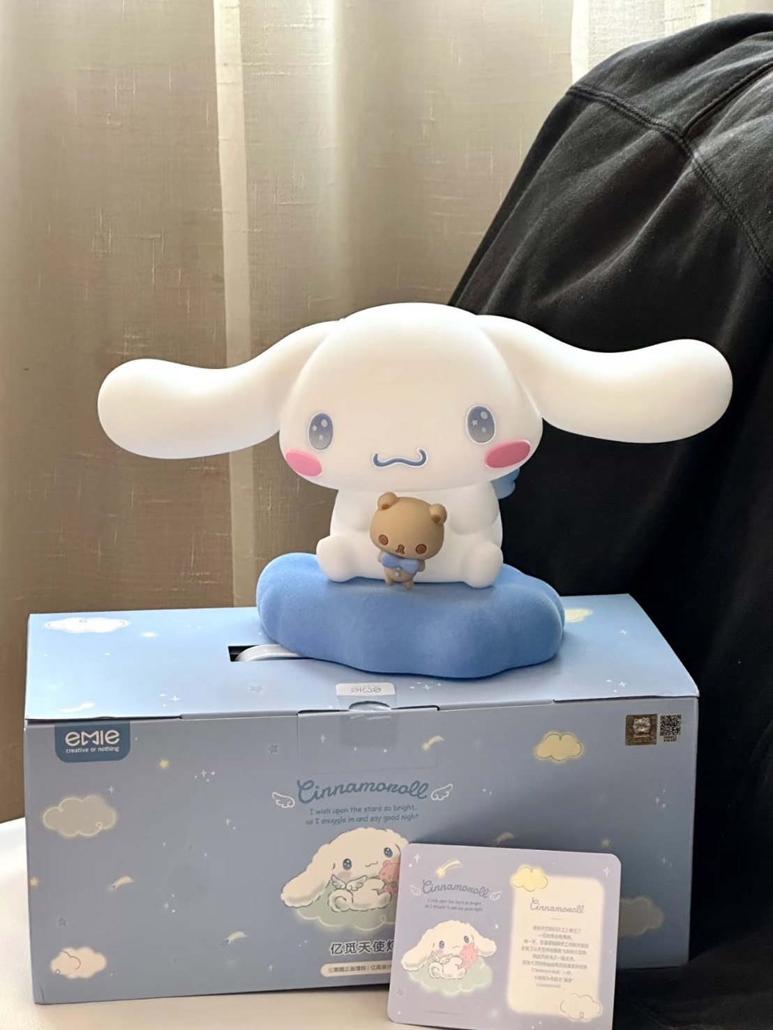 正版授權 SANRIO 三麗鷗 大耳狗 天使 拍拍小夜燈